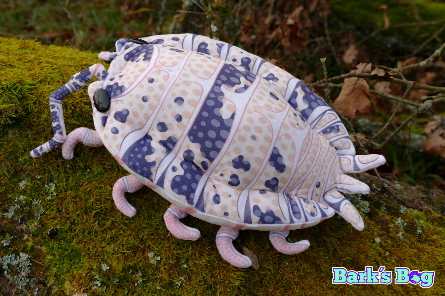 "Dalmatian" Rough Woodlouse