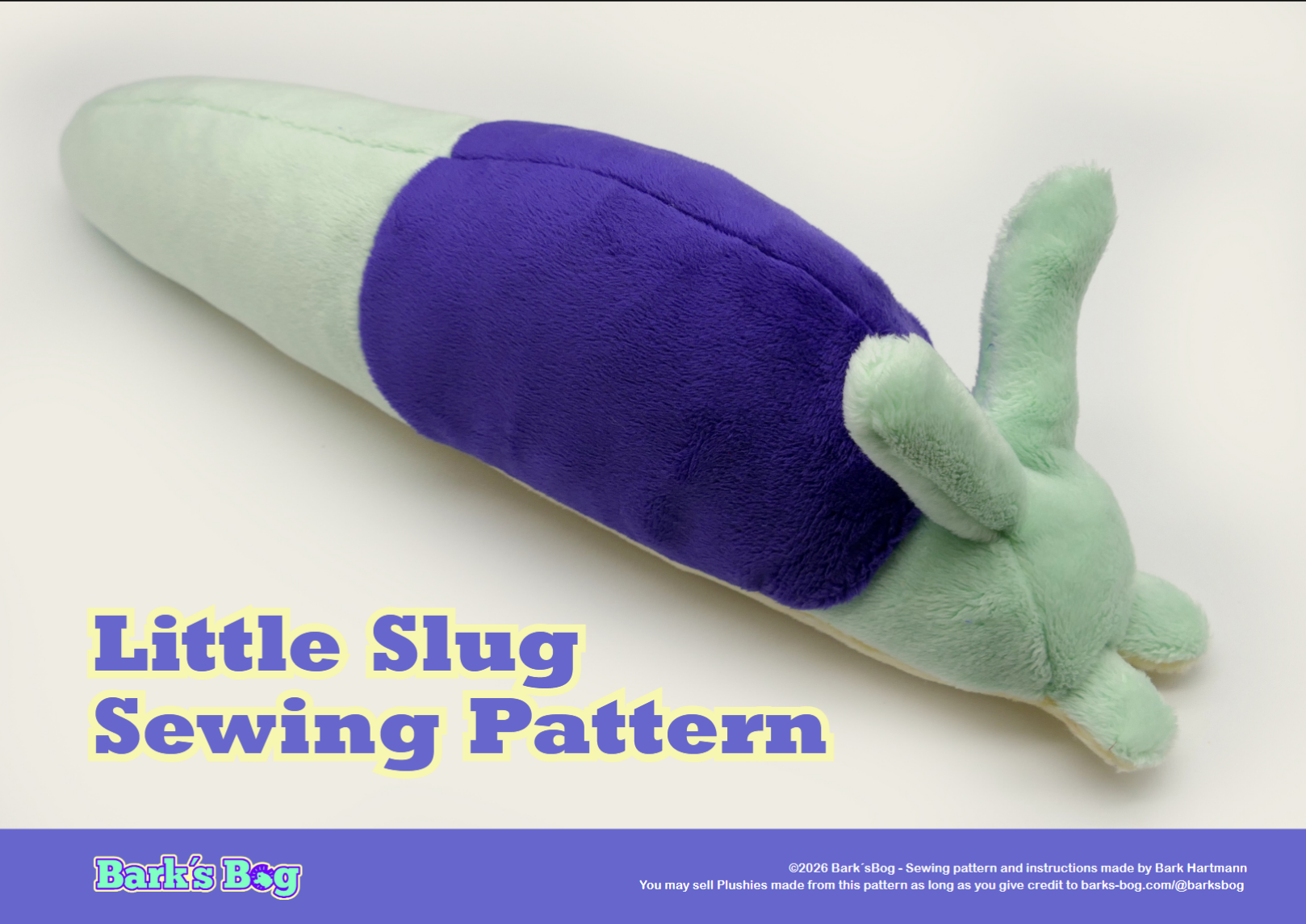 Slug - Sewing Pattern – BarksBog